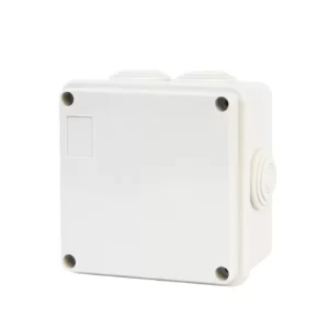 Caja Plástica 100X100X50 Sello de Goma IP55 ENSON ENS-PCB1010, Beige