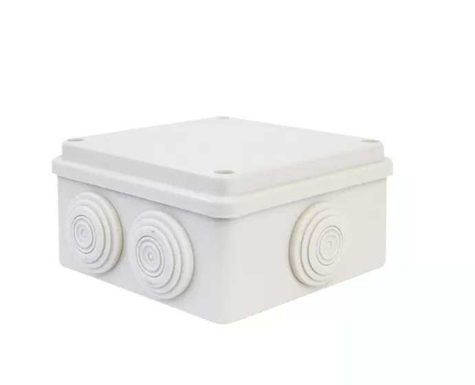 Caja Plástica 100X100X50 Sello de Goma IP55 ENSON ENS-PCB1010, Beige - Imagen 3