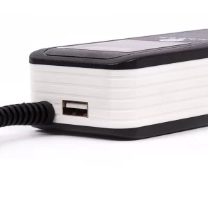 Adaptador de corriente Naceb Technology, Negro, Adaptador de corriente, Universal