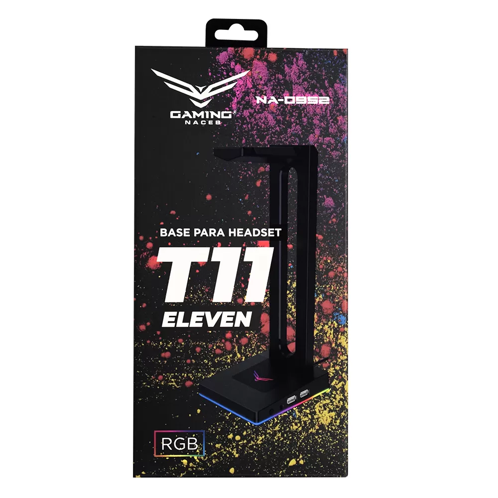 Base para Headset Naceb Technology NA-0952, Negro - Imagen 3