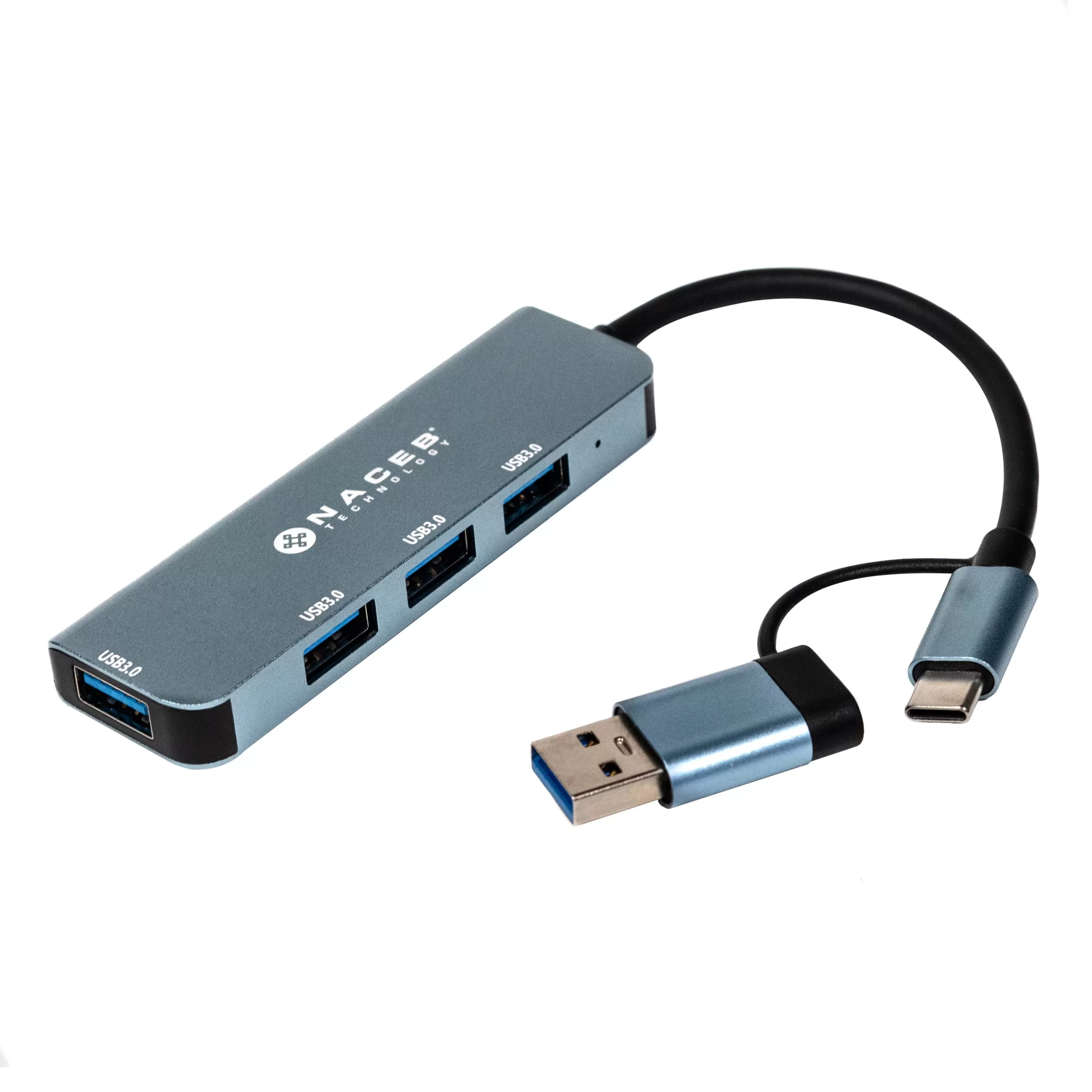 NACEB Hub Usb-C/A A 4 Puertos Usb 3.0 NA-0126 - Imagen 5