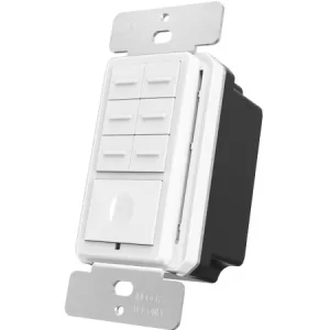 Botonera de 7 Escenas Inteligente Orvibo T10S7ZW-1UO, Color blanco, Inalámbrico y alámbrico, Wi-Fi, 2400 MHz, 120 - 270