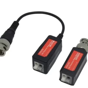 Video Balum puro Video, pasivo, soporta cámaras AHD hasta 8 MP (hasta 200 metros), compatible con CVI, TVI y CVBS (hasta 150 metros)