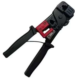 Pinza Crimpeadora RJ11/RJ12/RJ45 BROBOTIX, Negro, RJ-45