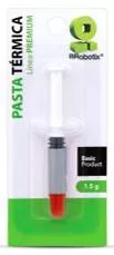 PASTA TÉRMICA PARA CPU, 1.5 GRAMOS, EN JERINGA P/FÁCIL APLICACIÓN, COLOR PLATA, BROBOTIX 034600