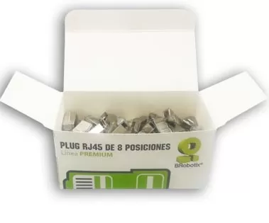 Plug RJ45 BROBOTIX 174090, RJ-45, CAT5e