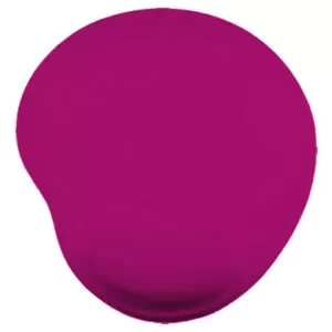 Mouse Pad, C/ Almohadilla Tipo Gel, ROSA, Antiderrapante, Monótono, 24.5*21.5*0.2 Cms, BROBOTIX 500074P