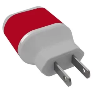 CARGADOR BROBOTIX BROBOTIX 2 PTS USB 161264R, Rojo, Pared, 5 V
