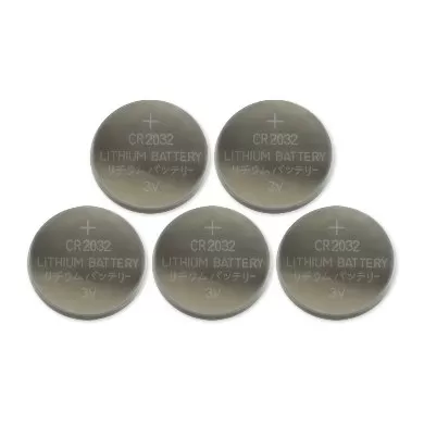 Batería CMOS CR2032, Pack de 5 pzs, Litio, 3 V. Larga duración, 350323 BROBOTIX - Imagen 2