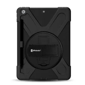 FUNDA PROTECTOR C/CORREA, USO RUDO, GIRO 360º , P/IPAD 10.2, 8VA/9NA GENERACIÓN, C/MICA, BROBOTIX 263205