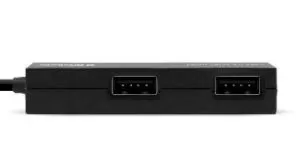 Hub USB V2.0, Compacto, 4 Puertos, Negro BROBOTIX 497677, USB V2.0, 4 puertos, 480 Mbit/s, Negro - Imagen 3
