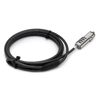 Candado de Combinación, NANO (NANOSAVER ), P/Portátiles, Acero, Negro, BROBOTIX 6000298 - Imagen 6