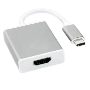 Convertidor USB Tipo C a HDMI BROBOTIX 569441, Blanco