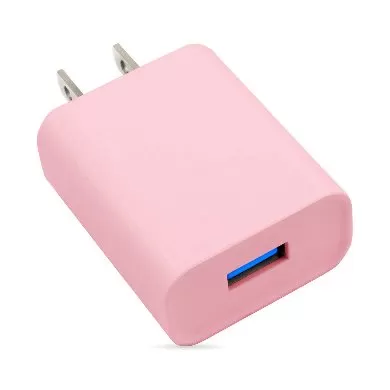 COMBO CARGA RÁPIDA: CARGADOR USB V3.0 + CABLE LIGHTNING. ROSA (6001363), Brobotix - Imagen 2
