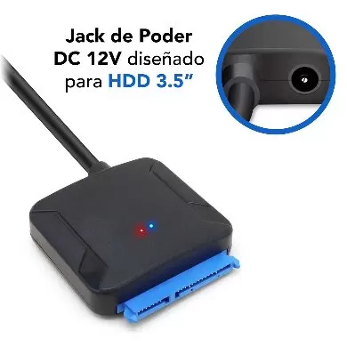 CONVERTIDOR USB V3.0 A SATA 2.5