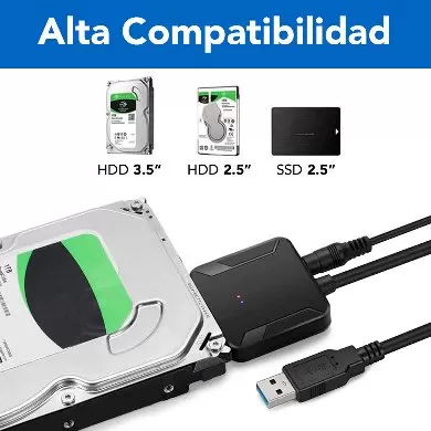 CONVERTIDOR USB V3.0 A SATA 2.5 - Imagen 2