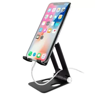 SOPORTE PARA CELULAR O TABLETA, ALUMINIO, PLEGABLE (963807), Brobotix - Imagen 4