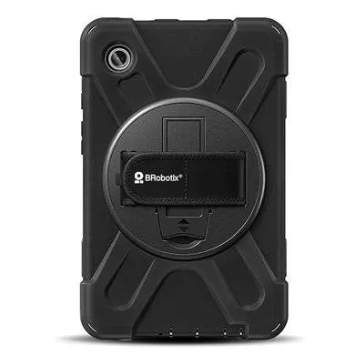 FUNDA PROTECTOR C/CORREA, USO RUDO, GIRO 360º , P/SAMSUNG GALAXY A9, 8.7 PULGADAS, C/MICA, X110/115/117, BROBOTIX 6006597 - Imagen 2