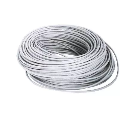 Bobina UTP, CAT6, 305 m, Interior, Blanco, CCA, en Caja Protectora, c/Tubo Despachador, Metreada, Ideal p/RED / CCTV, BROBOTIX 6006801