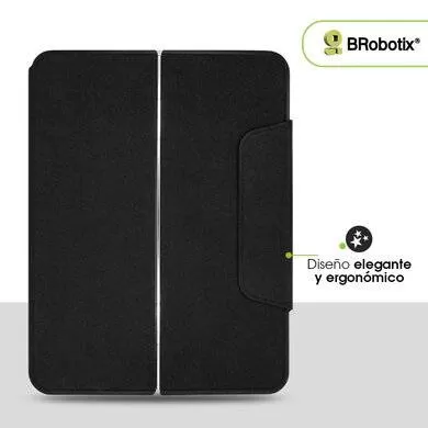 FUNDA CON TECLADO MAGNÉTICO, TECLADO BLUETOOTH Y PANEL TÁCTIL PARA IPAD 11 PULGADAS, GENERACION 11, BATERÍA RECARGABLE, 6007860 BROBOTIX - Imagen 2