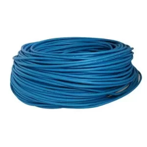 Bobina UTP, CAT6, 100 m, Interior, Azul, CCA, en Caja Protectora, c/Tubo Despachador, Metreada, Ideal p/ RED / CCTV, BROBOTIX 6006771