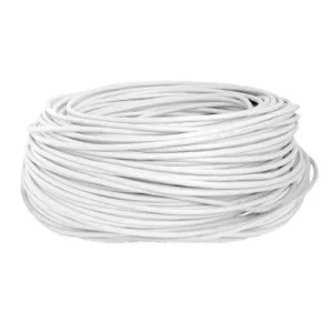 Bobina UTP, CAT6, 100 m, Interior, Blanco, CCA, en Caja Protectora, c/Tubo Despachador, Metreada, Ideal p/ RED / CCTV, BROBOTIX 6006788