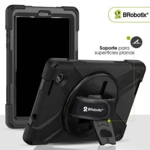 FUNDA PROTECTOR C/CORREA, USO RUDO, GIRO 360°, PARA LENOVO TAB K10 TB311FU, CON MICA, 406078, BROBOTIX
