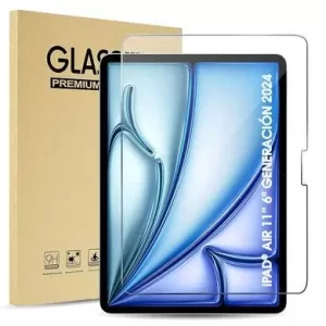 MICA PROTECTORA DE CRISTAL TEMPLADO PARA IPAD AIR 6TA GENERACION, 11 PULGADAS, 2024, 6007440 BROBOTIX