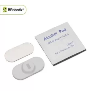 ANCLA P/CANDADO DE SEGURIDAD K-SLOT (MICROSAVER), P/LAPTOP,TABLET, CELULAR, TIPO PLACA C/ADHESIVO,COLOR GRIS, BROBOTIX 406290