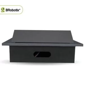 CAJA DE MESA/CAJA DE CONEXIÓN PARA MESA, CONECTORES USB-TIPO C, HDMI, USB, RJ45 CAT6, CORRIENTE, 406405, BROBOTIX