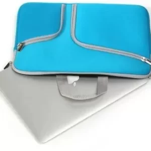 Funda, 15.4 Pulgadas, p/Laptop, Neopreno, Azul, BROBOTIX 457896A