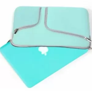 Funda, 15.4 Pulgadas, p/Laptop, Neopreno, Menta, BROBOTIX 457896M