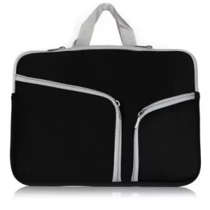 Funda, 15.4 Pulgadas, p/Laptop, Neopreno, Negro, BROBOTIX 457896N