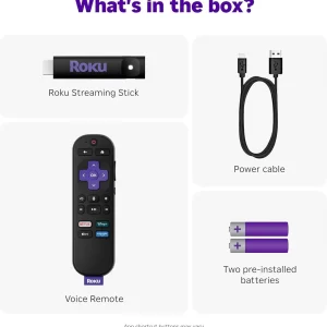 Roku Streaming Stick HD 2025 3840R