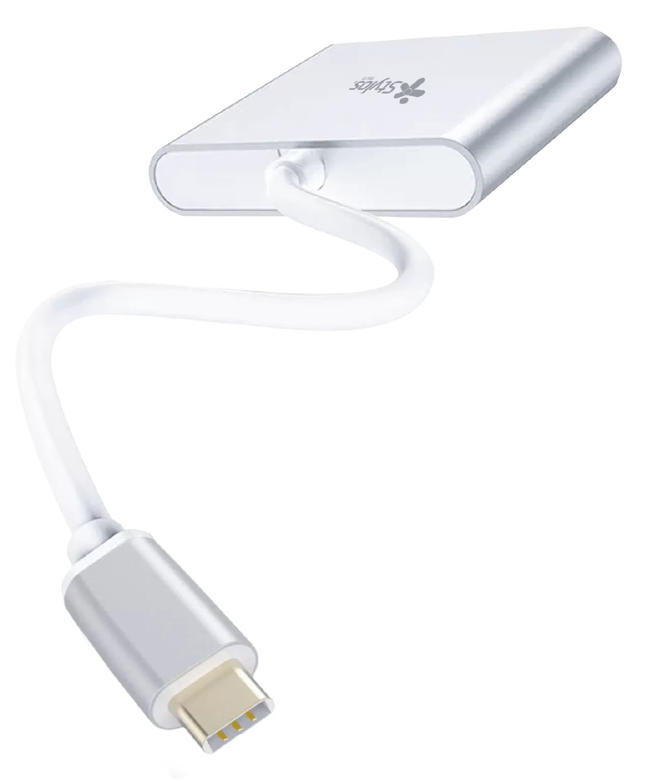 Adaptador HUB 3 En 1 Stylos. STCBHUB31S