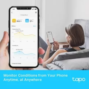 Sensor Inteligente de temperatura y humedad Tapo