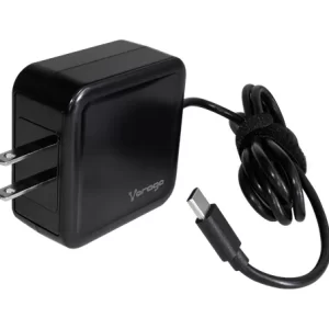 Cargador Vorago AU-501 Tipo C 45W multidispos VORAGO AU-501, Negro