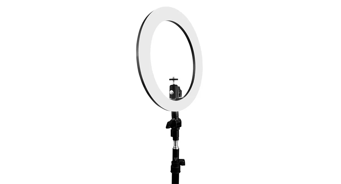 Aro de Luz LED GAME FACTOR LRG300, Negro - Imagen 3