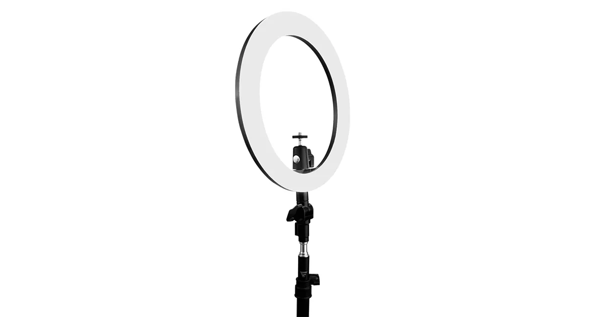 Aro de Luz LED GAME FACTOR LRG300, Negro - Imagen 4