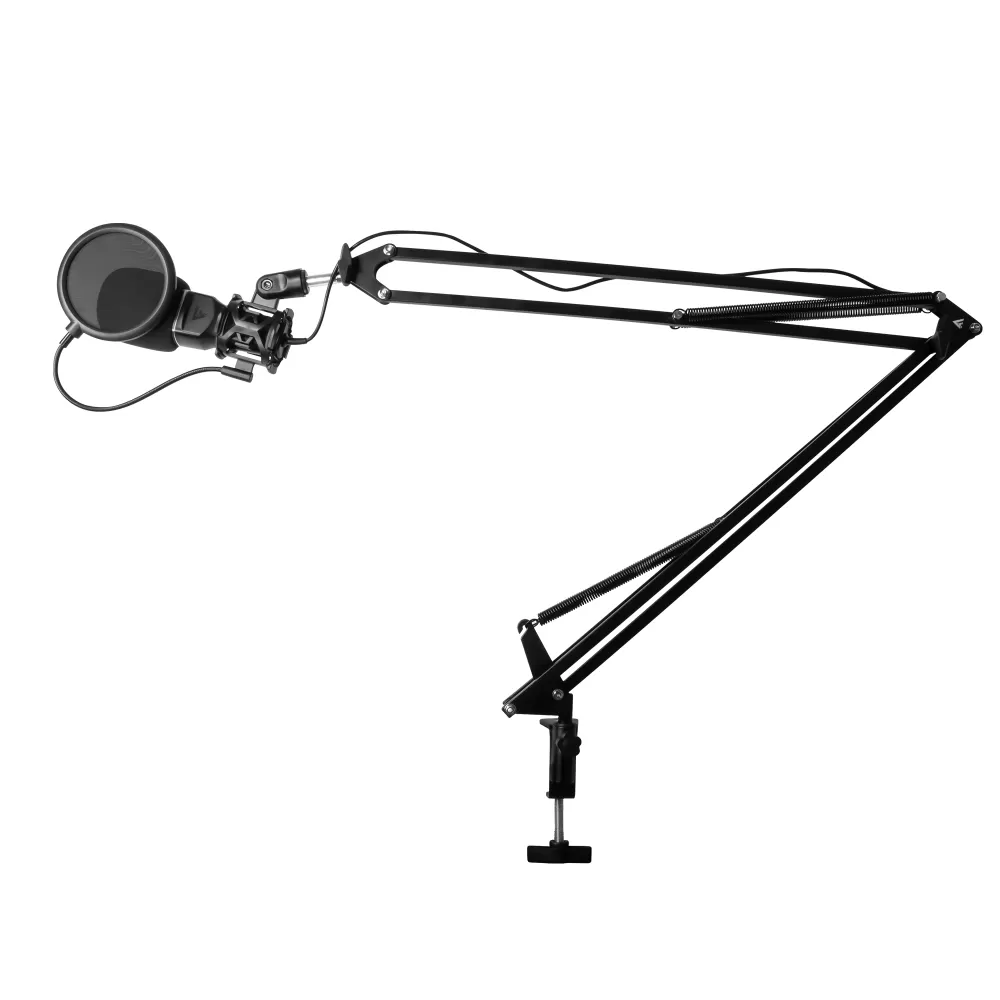 Brazo para Micrófono Game Factor MAG500 ajustable negro - Imagen 2