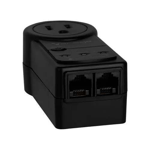 PROTECTOR DE VOLTAJE VORAGO AVR-300 RJ45/RJ11 PORTATIL 900 JOULES ELECTRODOMÉSTICOS - Imagen 4