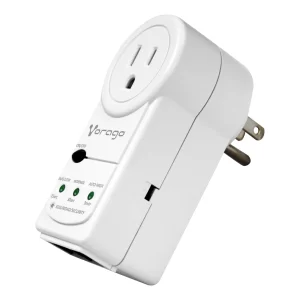 PROTECTOR DE VOLTAJE VORAGO AVR-300 RJ45/RJ11 PORTATIL, 1800W, ELECTRODOMÉSTICOS, BLANCO