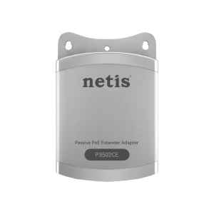 Netis P3502CE, Extensor POE, 2 puertos 100Mbps y 1 puerto Uplink 100Mbps, Pasivo, IP66 a prueba de agua, para exteriores
