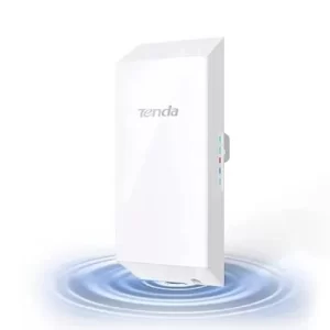 Antena O1 TENDA 2.4GHz 8 dBi 11n PTP y PTMP, ISP Privada, CCTV y transmisión de datos. Rango 500 mts, ip65, led PoE/LAN,LED1,LED2, maxima 300 Mbps.