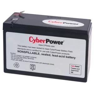 Batería de Reemplazo CyberPower RB1290, Negro, 12 V, 9 AH