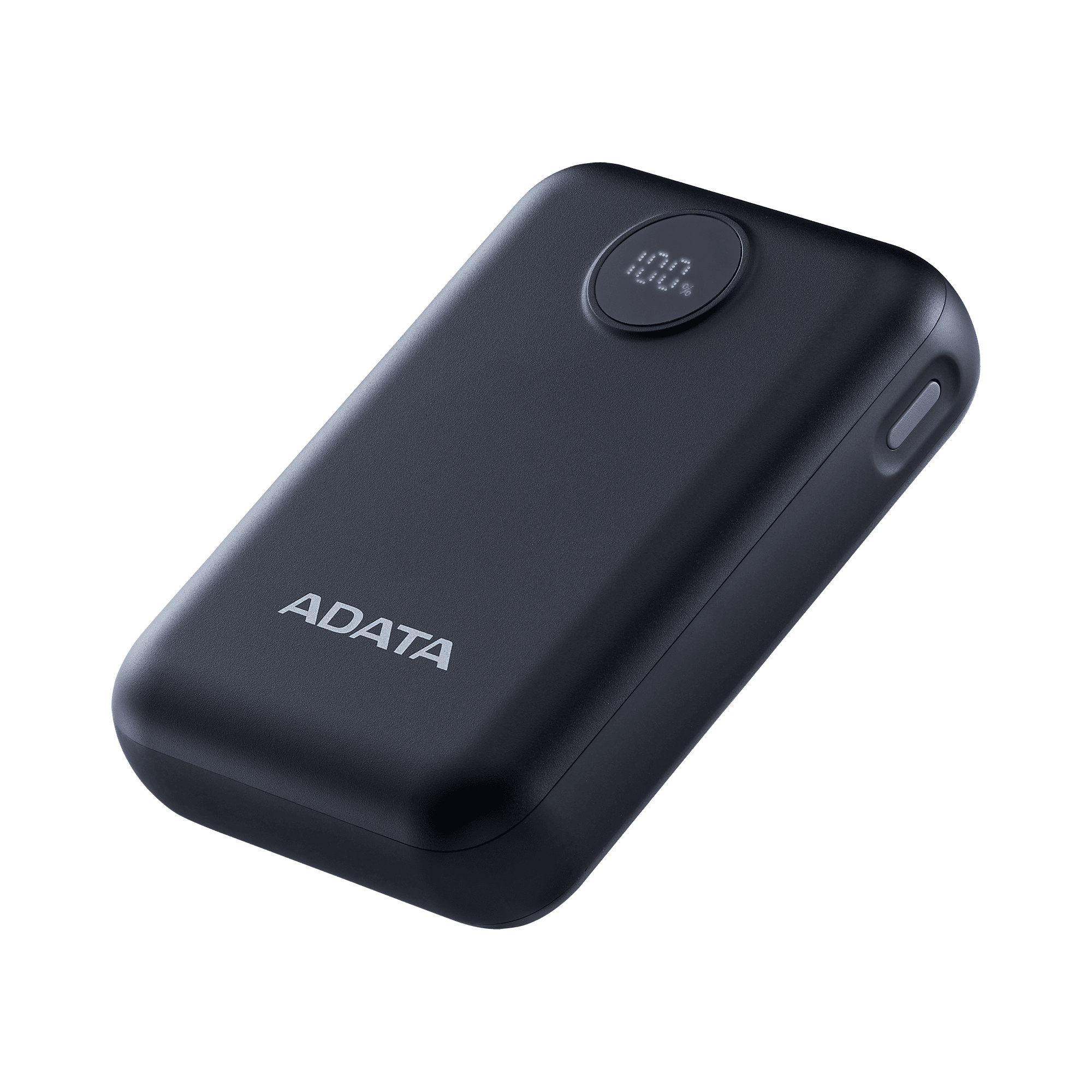 PowerBank ADATA C100 de 10,000 mAh. Carga simultánea de 2 dispositivos. Con indicador LED de carga. Color NEGRO. PC10022-12BK - Imagen 3