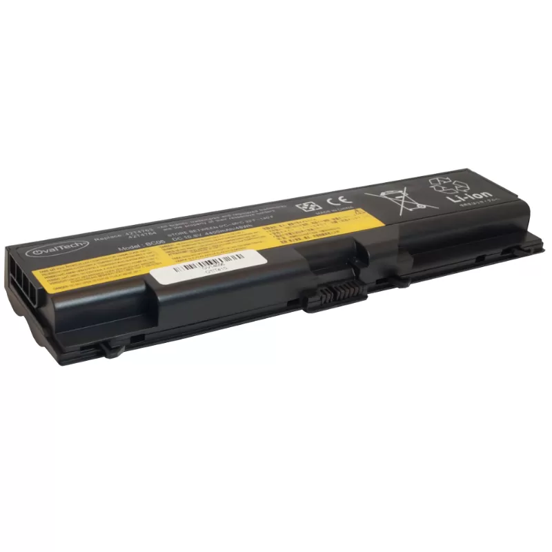 Bateria para Laptop OVALTECH OTIT410 Li-ion 10.8V para Lenovo Thinkpad E40 - E15 en color negro 4400Mah