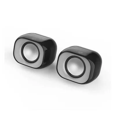 Bocinas HP DHS-2111 BOCINA 2.0 MULTIMEDIA HP Rated power: 2x 3W Conexión: 3.5 mm jack (audio), USB (power) / Power supply: USB (5V)