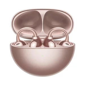 55038003 Huawei FreeClip Oro Rosa |C-bridge Design | Tecnología de ajuste abierto |Reconocimiento adaptativo de canal izquierdo y derecho