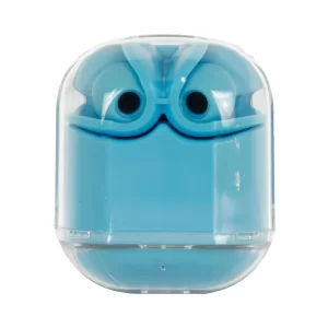 Audífonos Inalámbricos Bluetooth Transparentes ClearBeat Color Cerúleo | PERFECT CHOICE